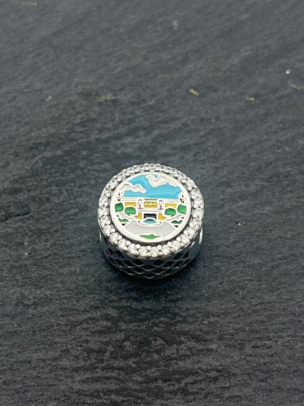 Pandora The Hotel Hershey Pennsylvania Sterling Silver Bead Charm Jewelry